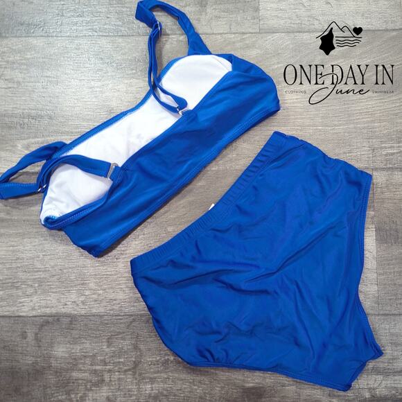 CharmLeaks High Waist Bikini Swimsuit Size L - Picture 4 of 4